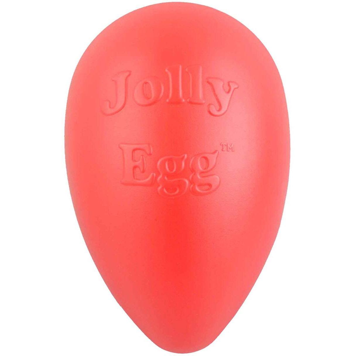 Jolly Pets Jolly Egg Dog Toy, 8 Inches/Medium, Red (Je08 Rd)