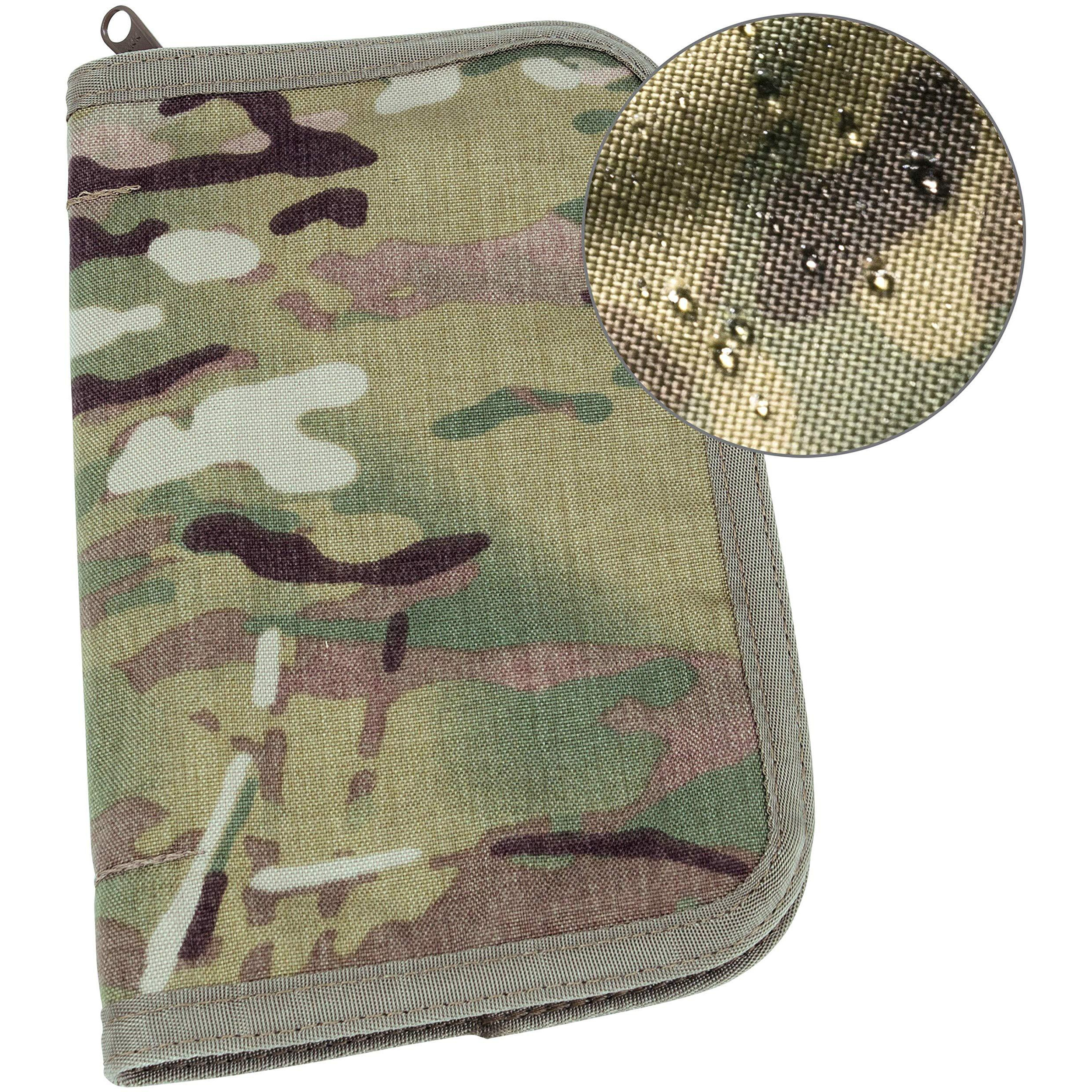 Rite In The Rain Weatherproof Cordura Fabric Notebook Cover, 5 1/2"" X 8 1/2"", Multicam Cover (No. C980M)