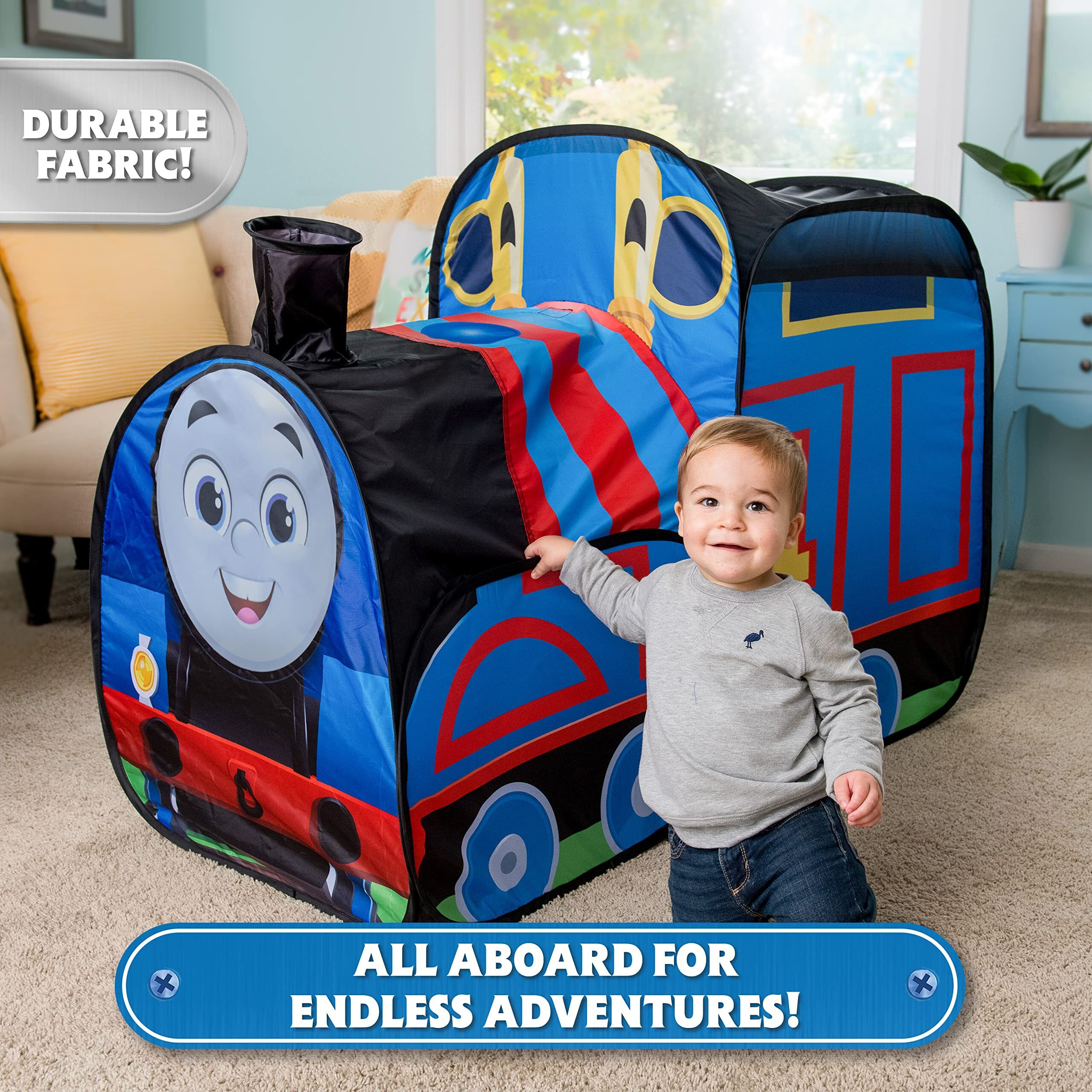 Thomas & Friends Tent - Pop Up Play Tent For Kids - Big Thomas The Train Toys - Sunny Days Entertainment