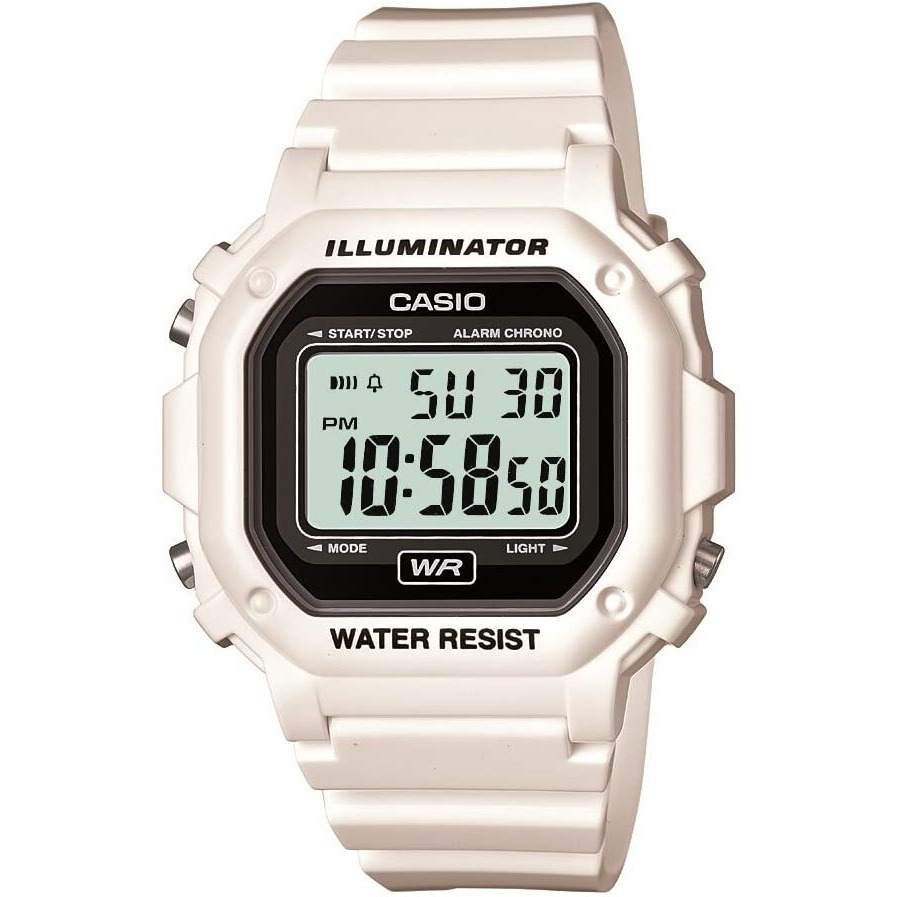 Casio Unisex Classic Illuminator Resin Band Watch With Digital Display | Alarm Chronograph