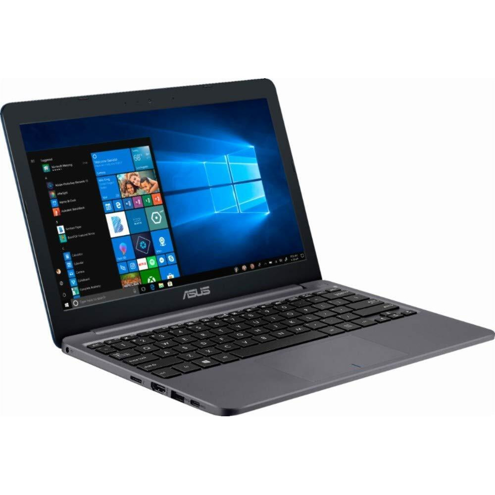 2019 Asus Vivobook 11.6"" Thin And Lightweight Laptop Computer, Intel Celeron N4000 Up To 2.6Ghz, 2Gb Ddr4 Ram, 32Gb Emmc, 802.11Ac Wifi, Bluetooth 4.1, Usb-C 3.1, Hdmi, Star Gray, Windows 10 In S Mode