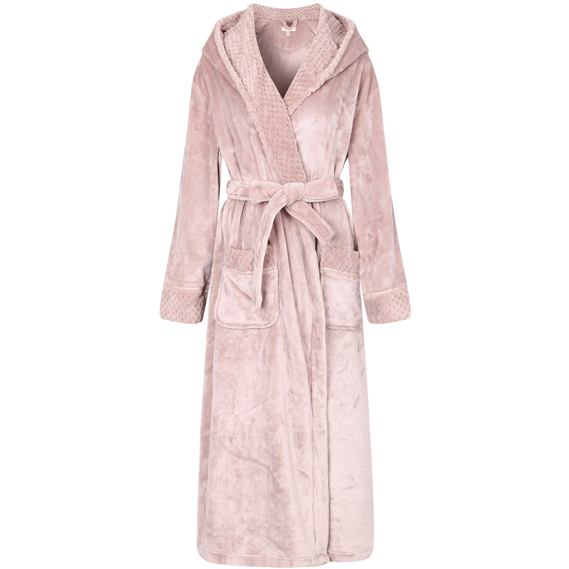 Richie House Women's Soft And Warm Robe Bathrobe Plush Rhw2823-A-Xl