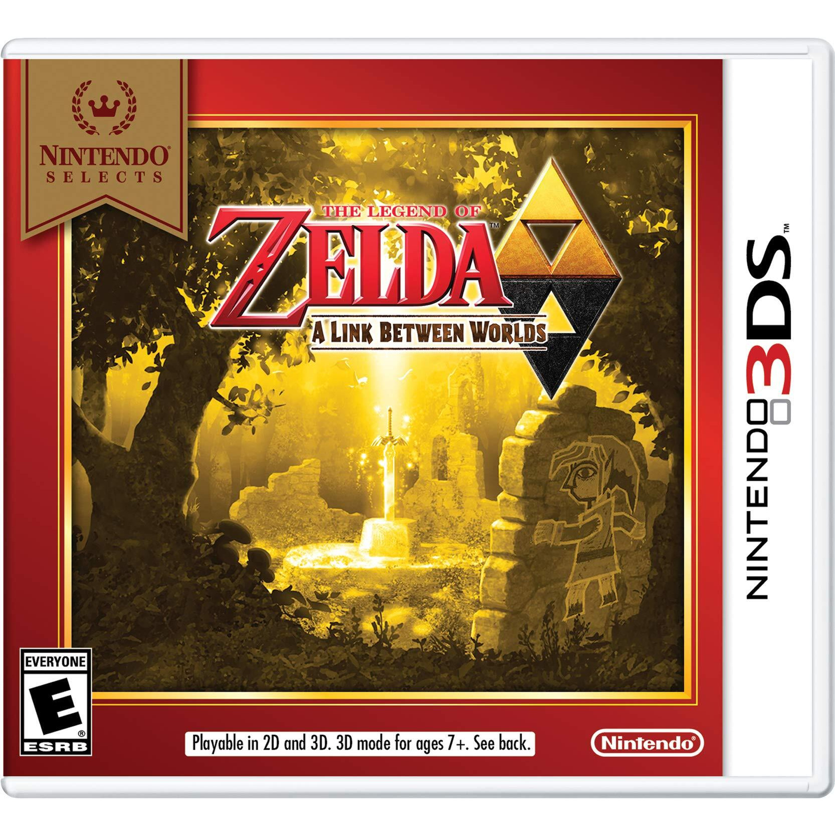 Nintendo Selects The Legend Of Zelda A Link Between Worlds - 3Ds