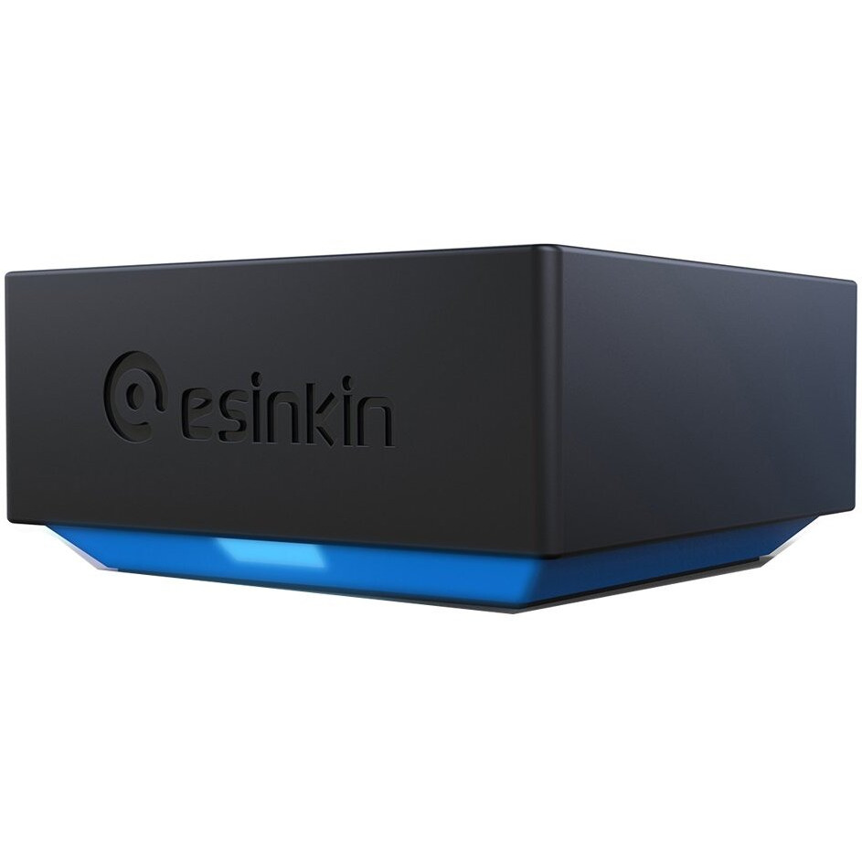 Esinkin Bluetooth Audio Adapter For Music Streaming Sound System, Wireless Audio Adapter Works With Smartphones And Tablets, Wireless Adapter For Speakers