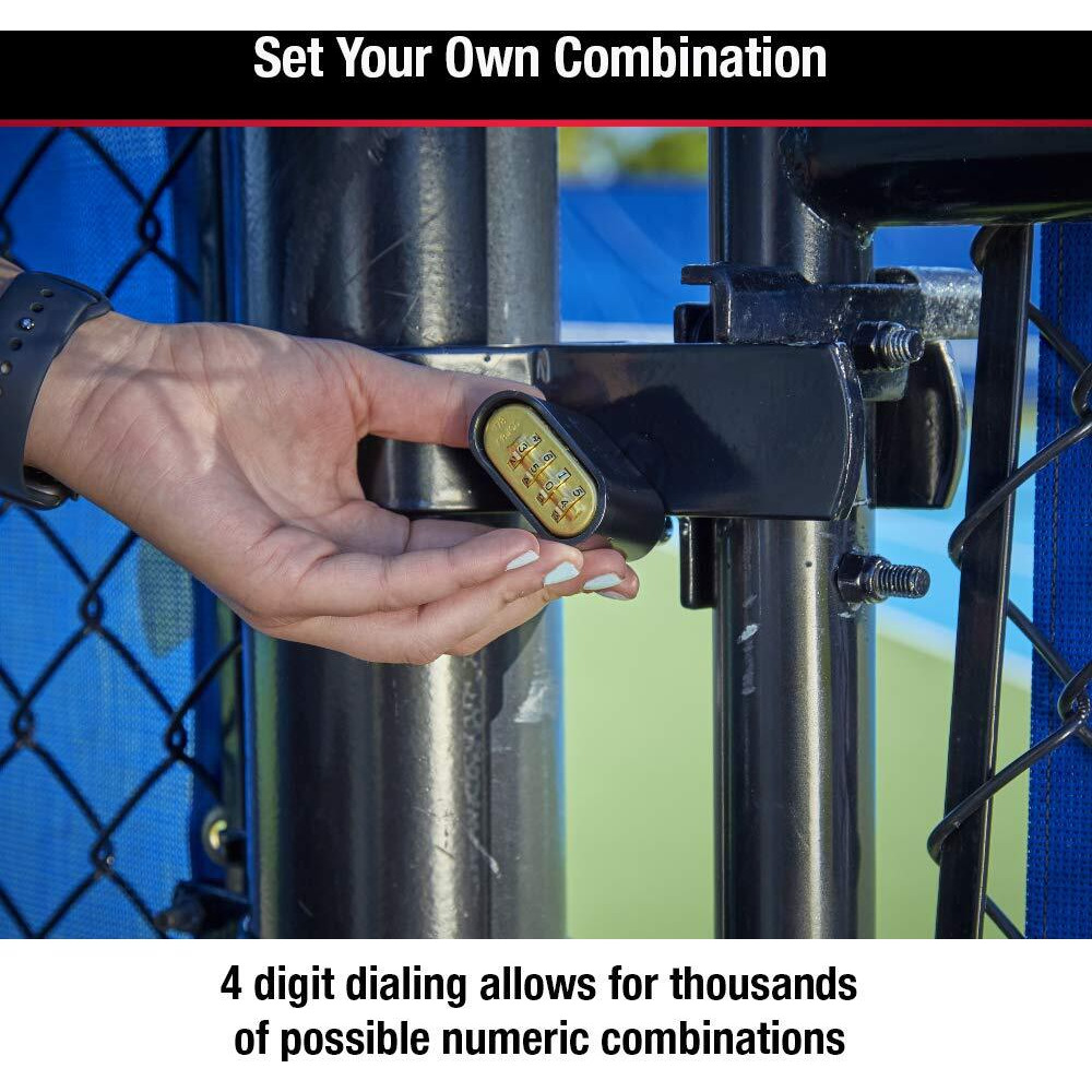 Master Lock 178D Set Your Own Combination Lock, 1 Pack, Black