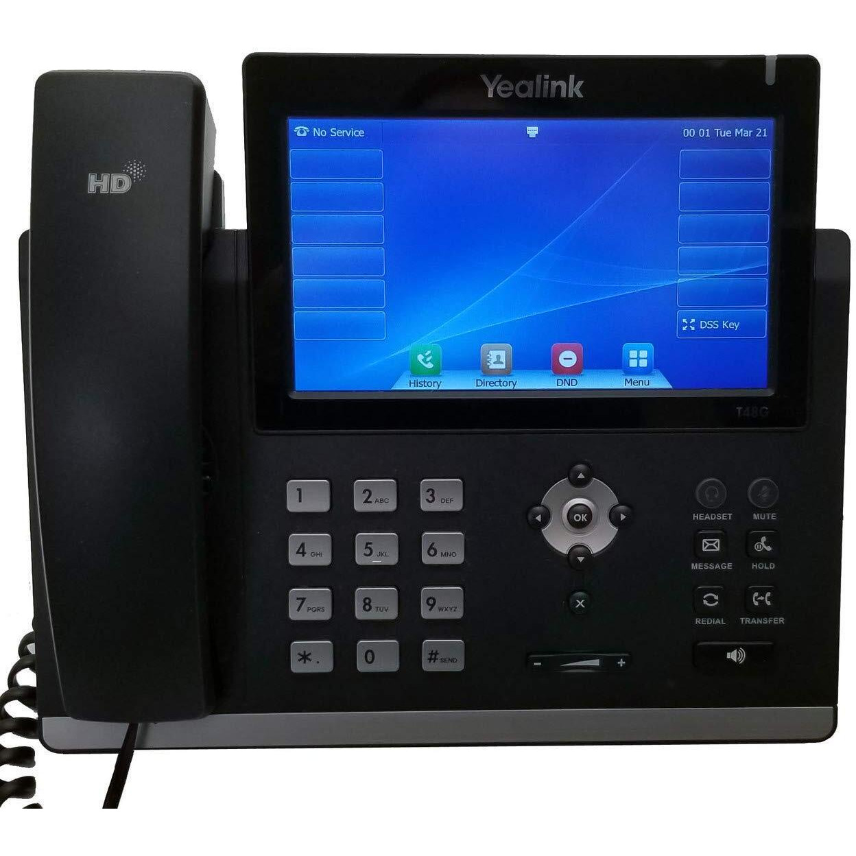 Yealink Sip-T48G Gbit Voip Phone Ultra-Elegant Touchscreen