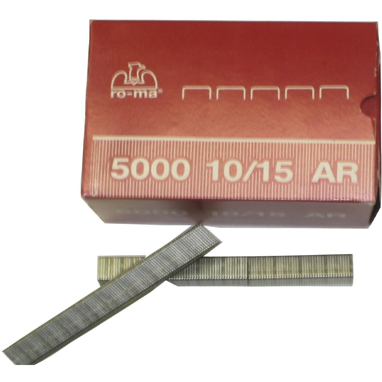 Roma Blok 10/15 5/8"" Staples-5,000 Staples Per Box