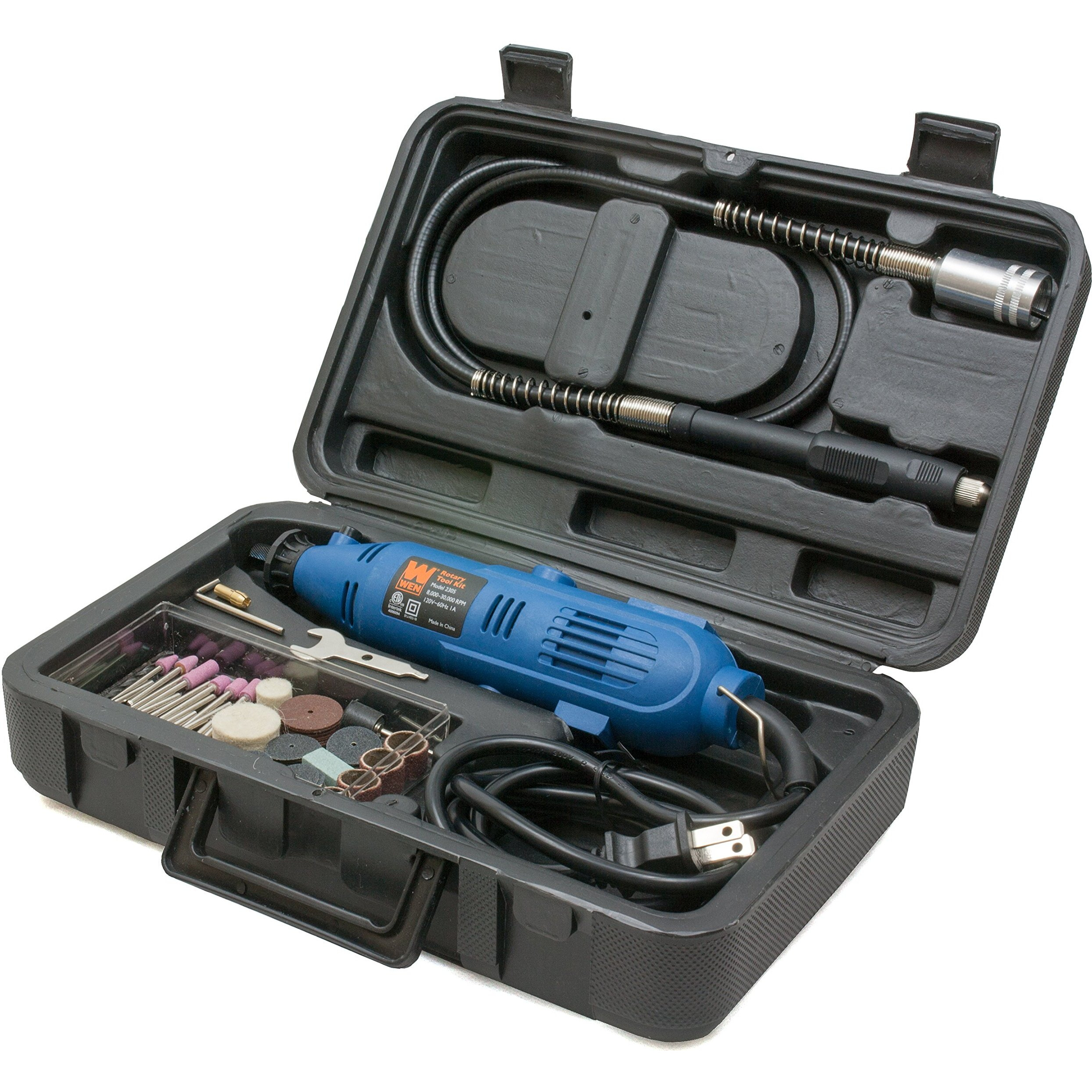 Wen 2305 Rotary Tool Kit With Flex Shaft