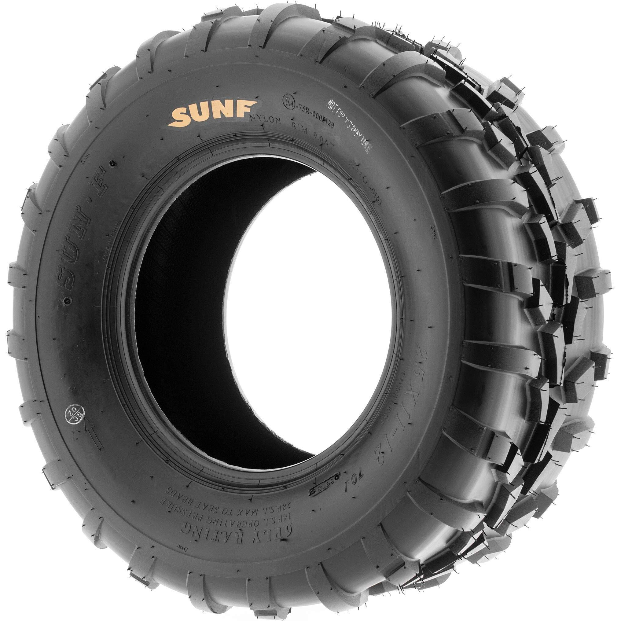 Sunf 25X11-10 Atv Utv Tire 25X11X10 Race Trail Sport 6 Pr A010 - Pair Of 2