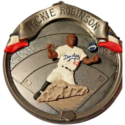 1997 Baseball Heroes Jackie Robinson Hallmark Keepsake Ornament