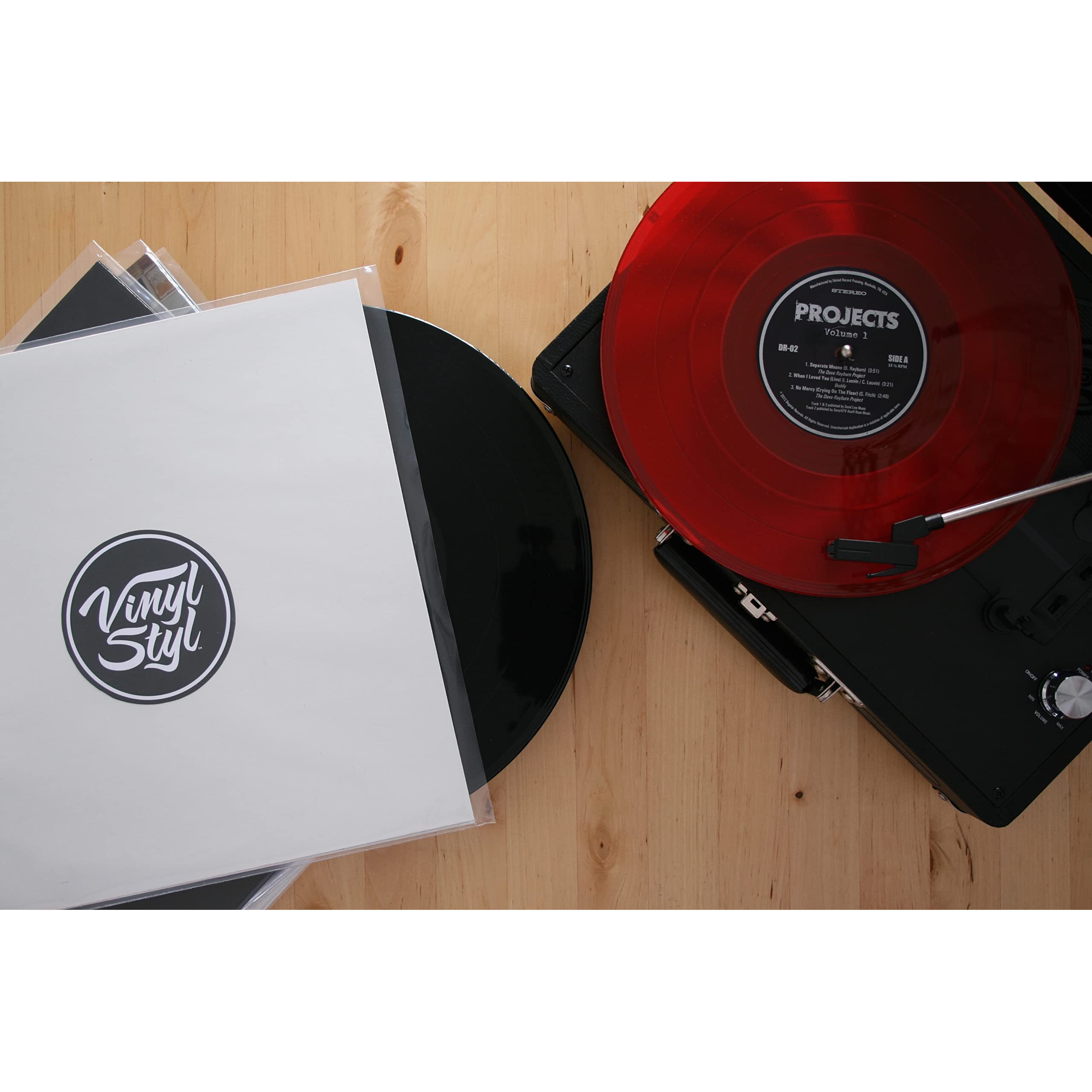 Vinyl Styl Protective Outer Record Sleeves - 100 Pack