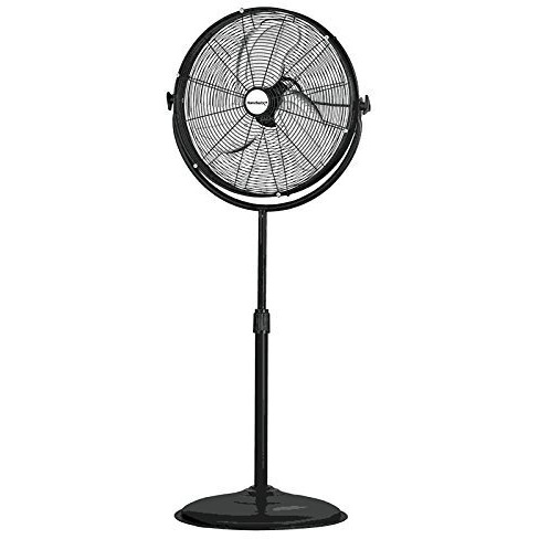 Casrtol Grounded 140W 120 Vac High Velocity Pedestal Fan Stand With 3 Speeds