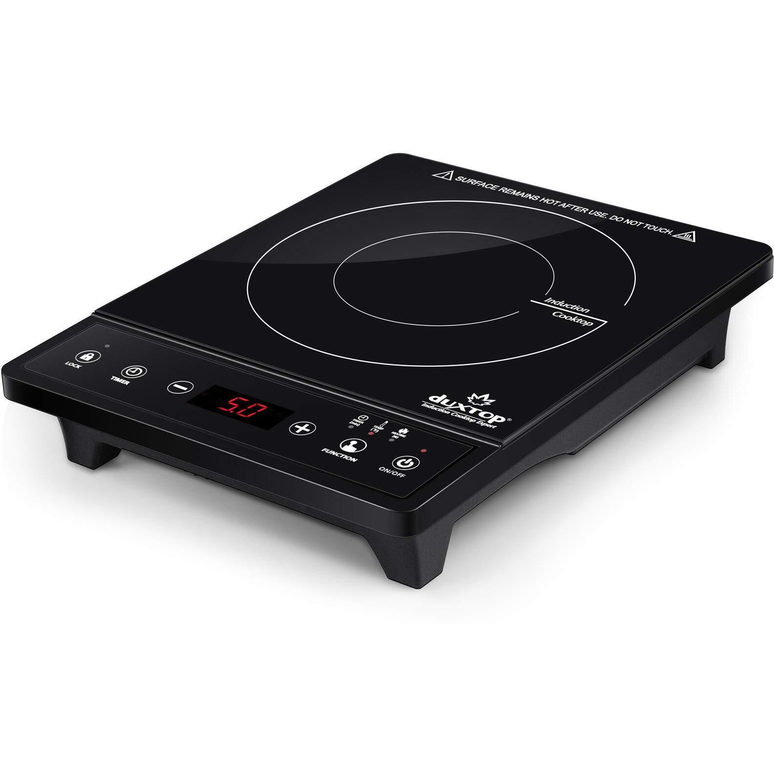 Duxtop Portable Induction Cooktop, Countertop Burner, Induction Burner With Timer And Sensor Touch, 1800W 8500St E210C2