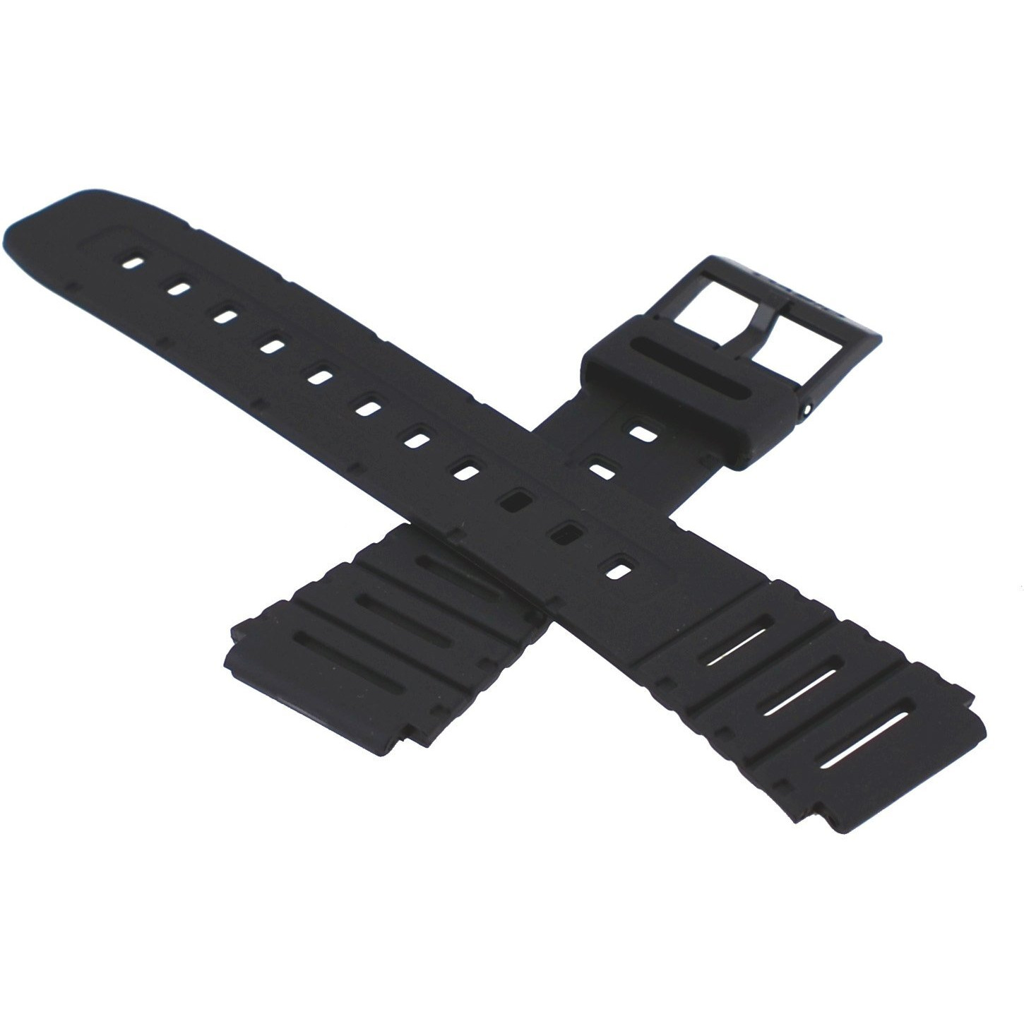 Casio 71604130 Watchbands Genuine Factory Replacement Resin Band Fits Ca-53W-1 Ca-61W-1 Ft-100W-1 W-520U-1 W-720-1 W-720G-9