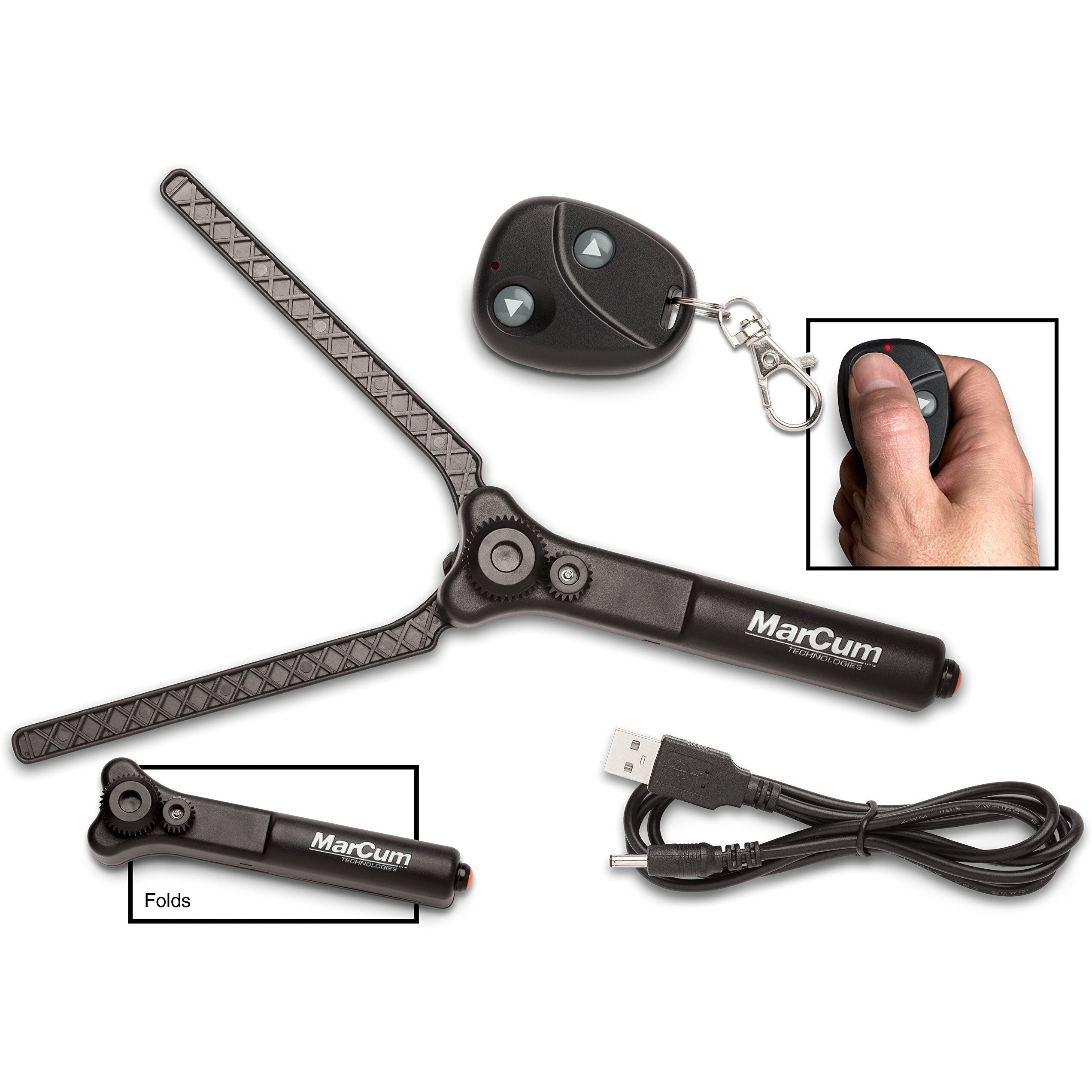 Marcum Wireless Remote Camera Panner Kit, Black