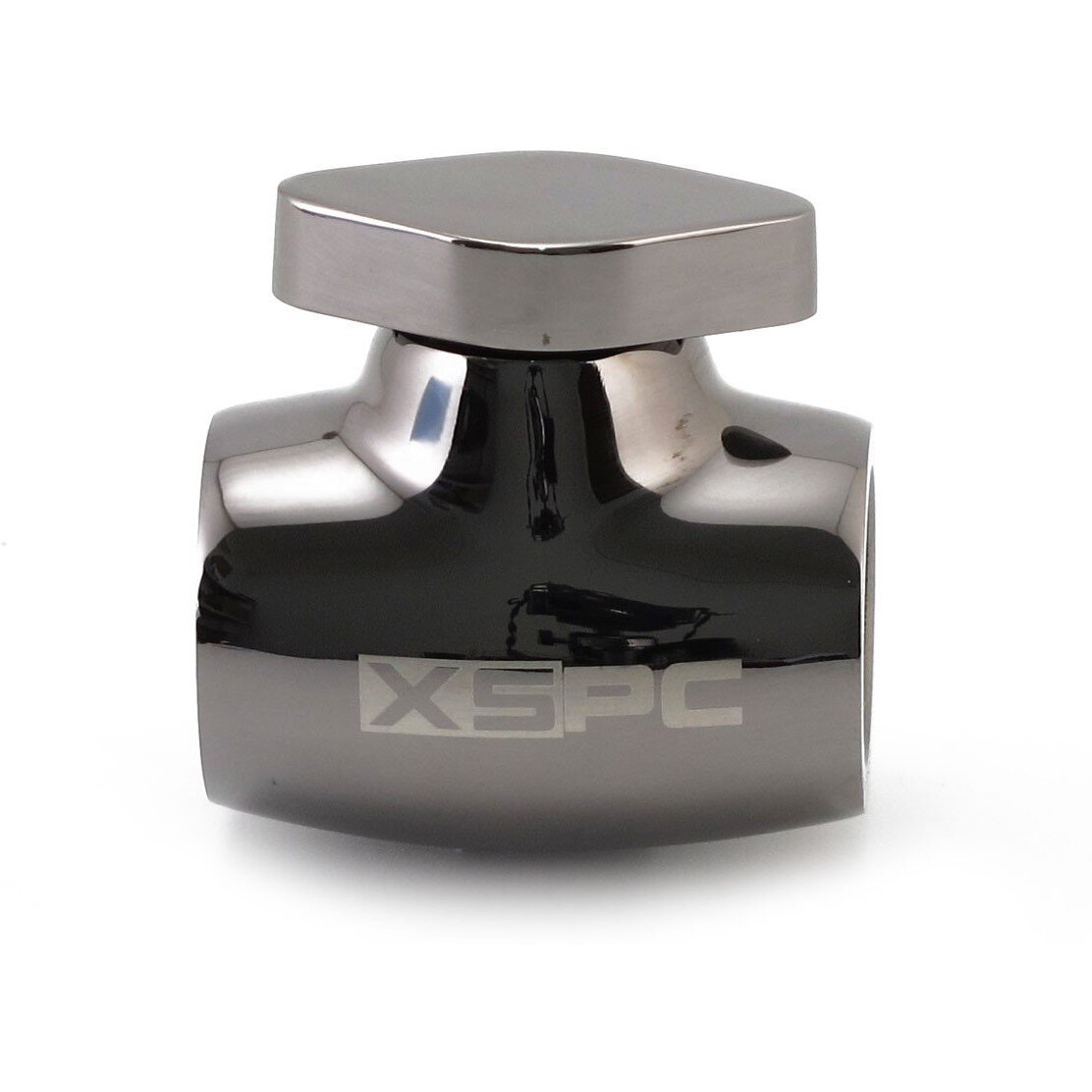 Xspc G1/4"" Ball Valve, Black Chrome