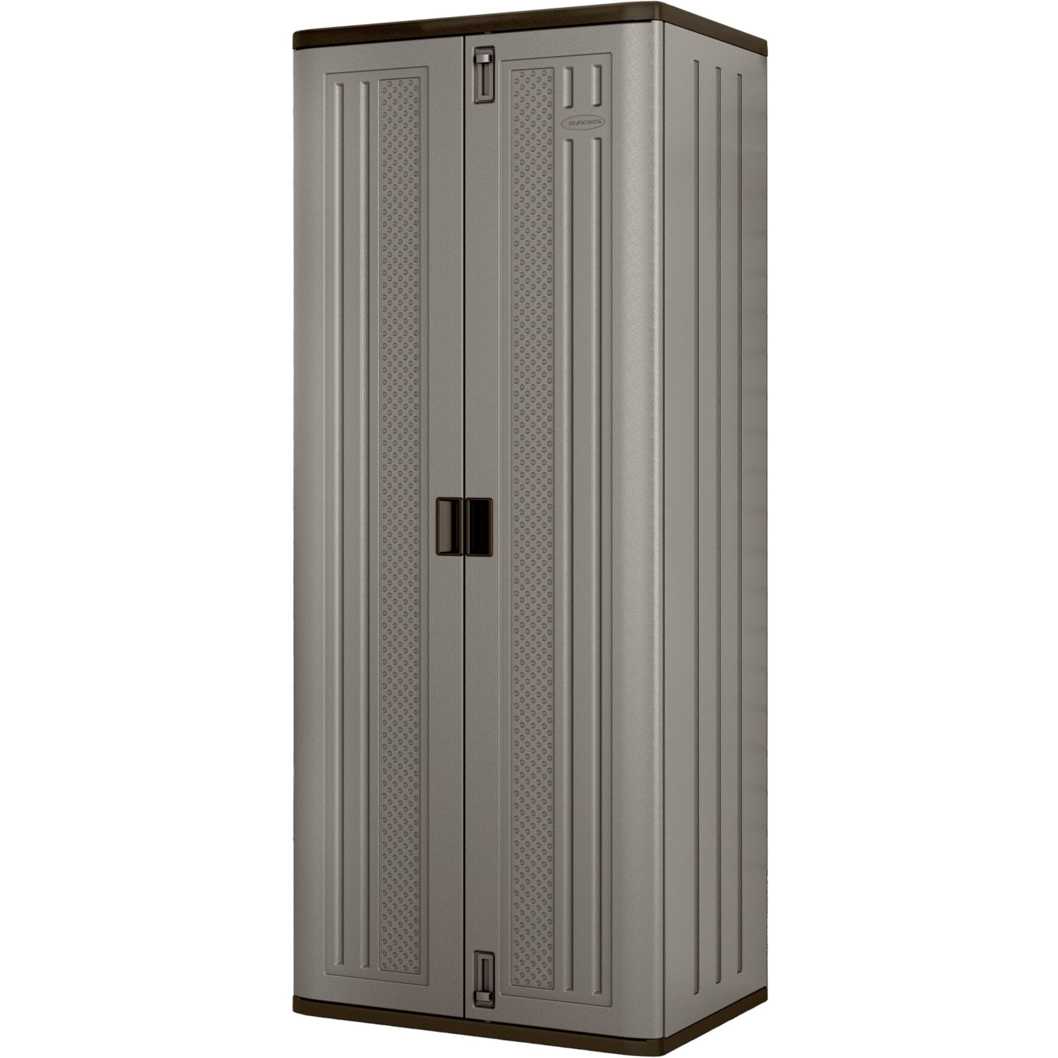 Suncast Bmc7200 Storage Cabinet, Platinum