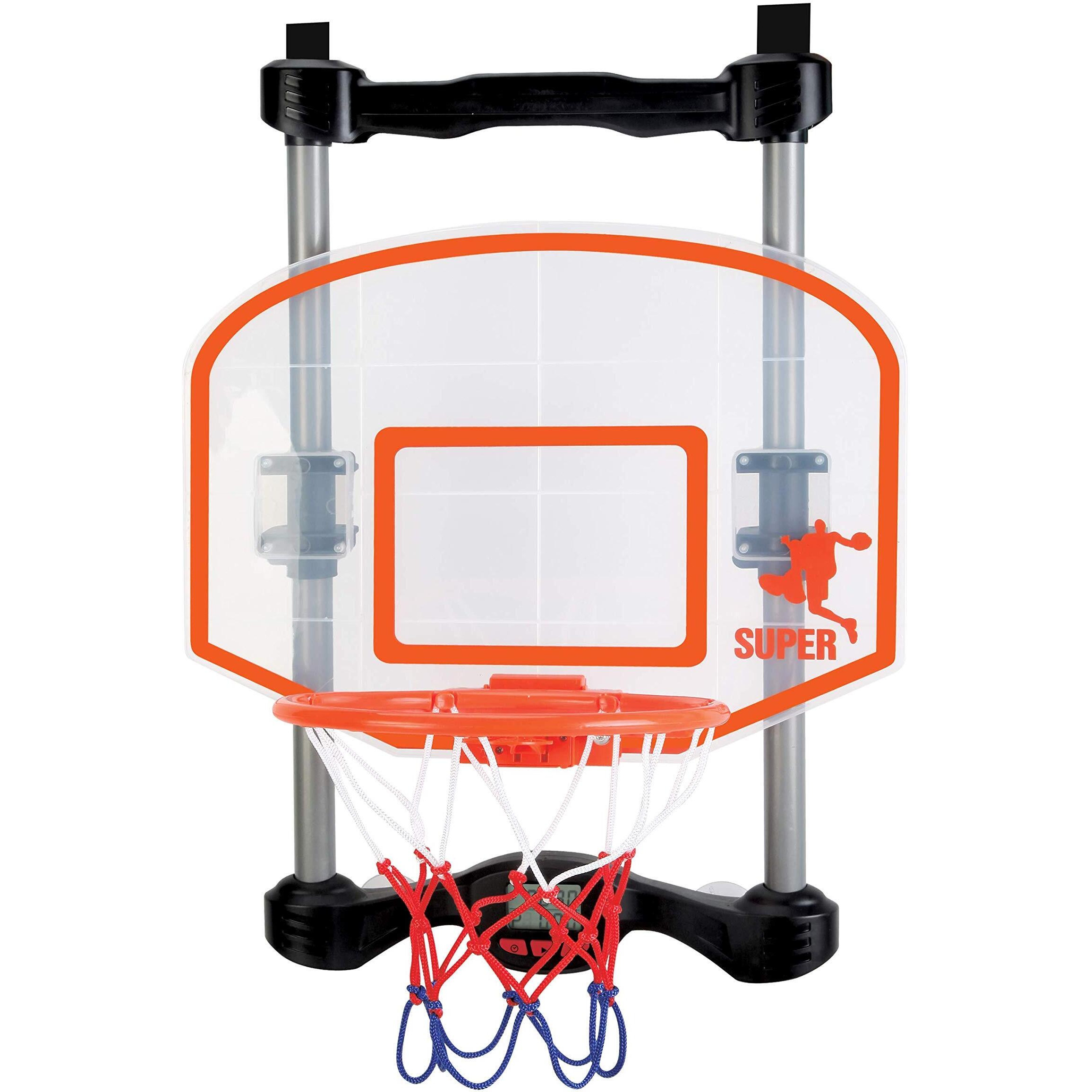 Nsg Over The Door Basketball Hoop With Shot Clock, Electronic Scoring And Sound