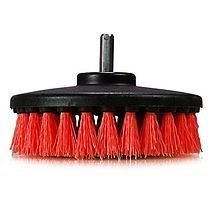 3Pc Carpet Mat 5"" Round Brush W/Power Drill Attachment Car Care & Detailing Tool