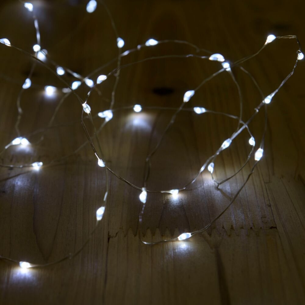 Solar Powered String Lights, 100 Led Copper Wire Lights, Waterproof Starry String Lights, Indoor/Outdoor Solar Decoration Lights For Gardens, Patios, Homes, Parties 20 Ft, Platinum
