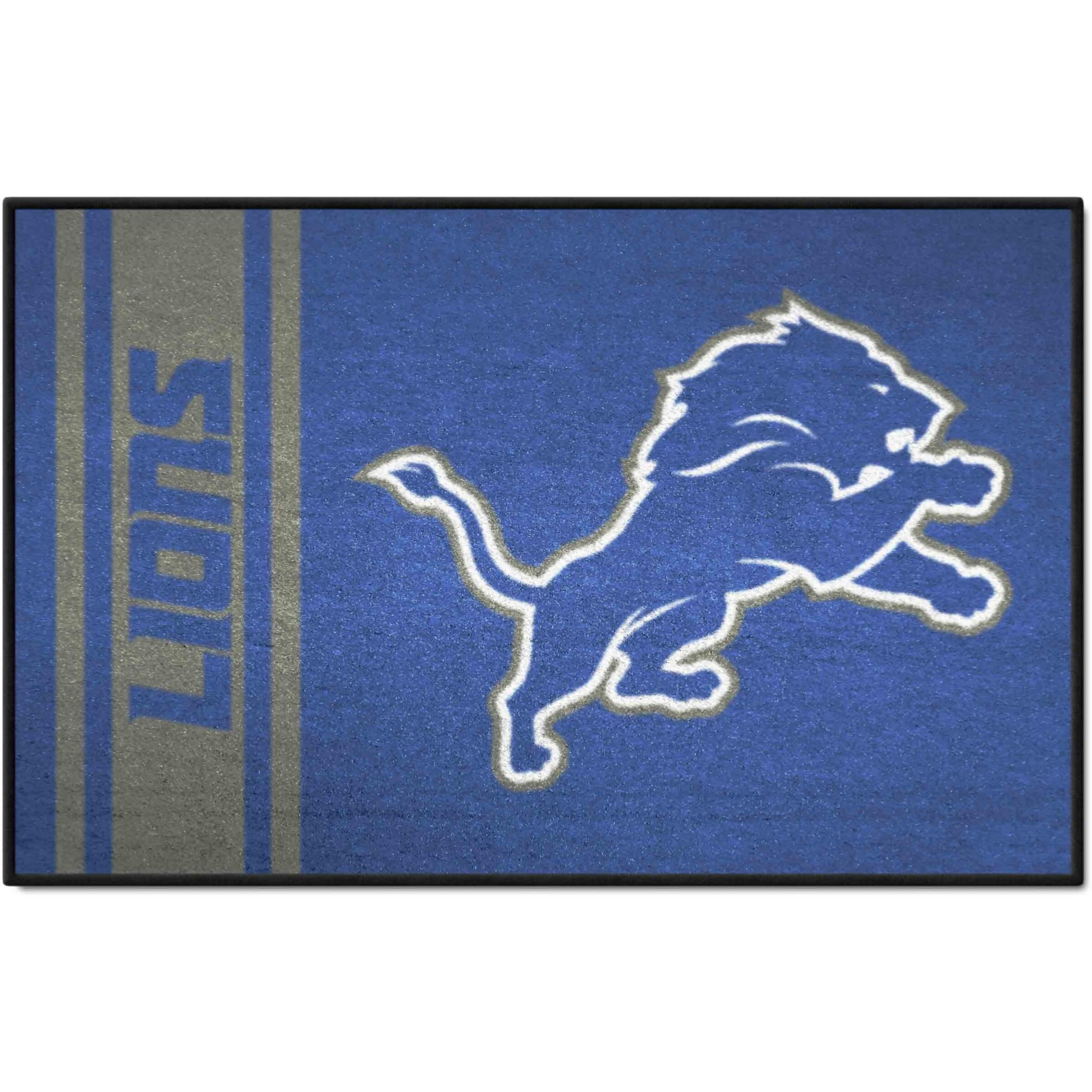 Fanmats 8241 Nfl - Detroit Lions Starter Mat Accent Rug - 19In. X 30In. | Sports Fan Home Decor Rug And Tailgating Mat Uniform Design