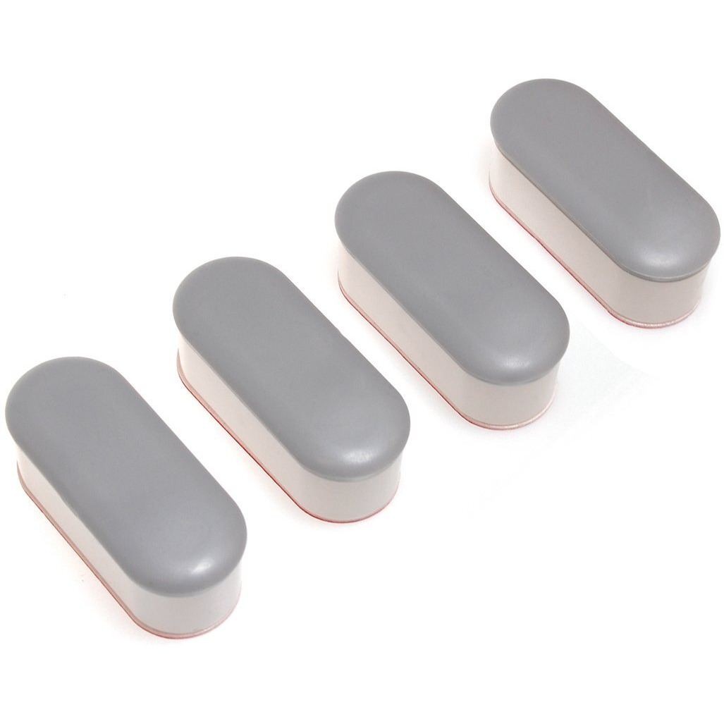 Luxe Bidet 4 Piece Universal Toilet Seat Bumper Kit, Comes With Strong Adhesive