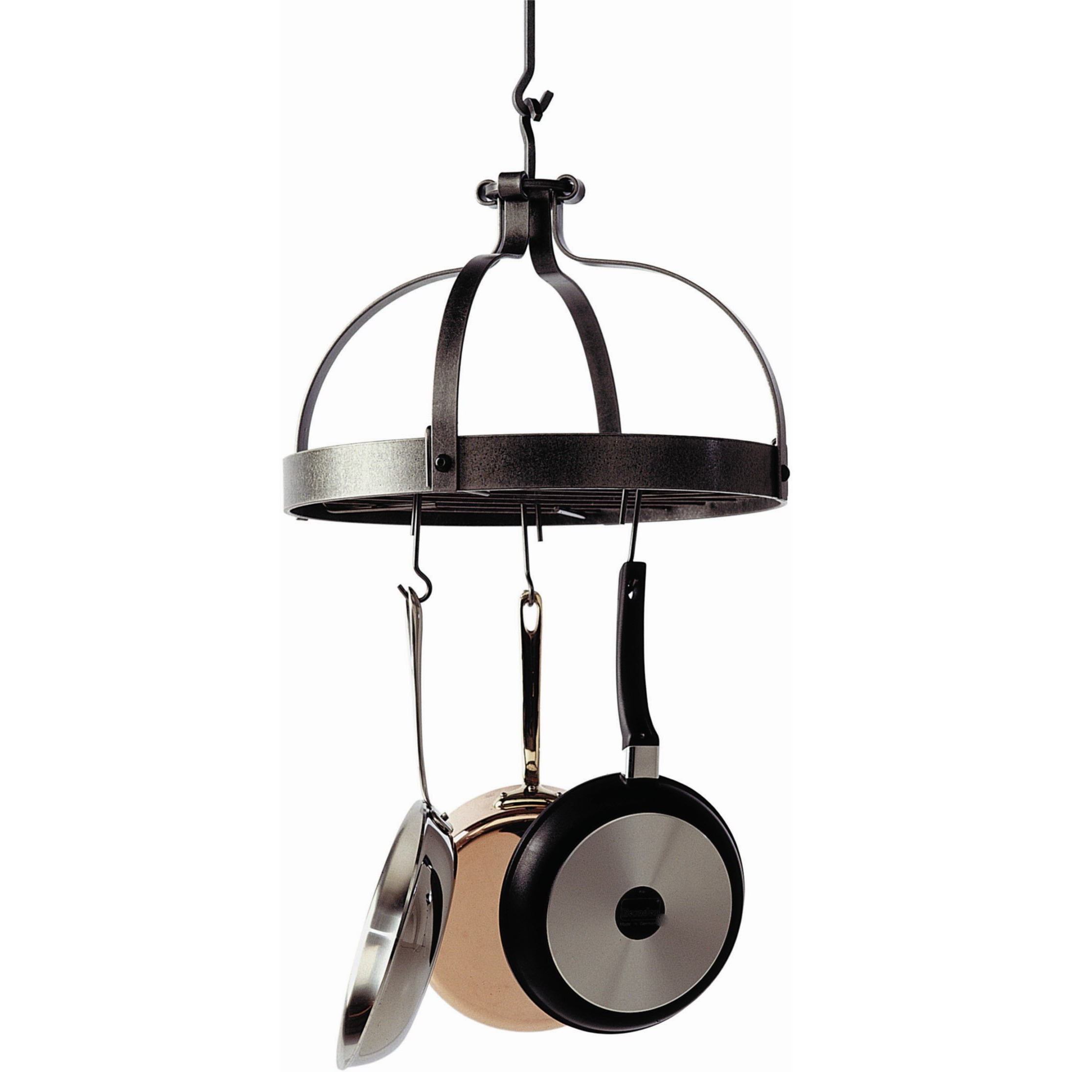 Enclume Pr2Wg Hs Premier Dutch Crown Ceiling Rack, Hammered Steel