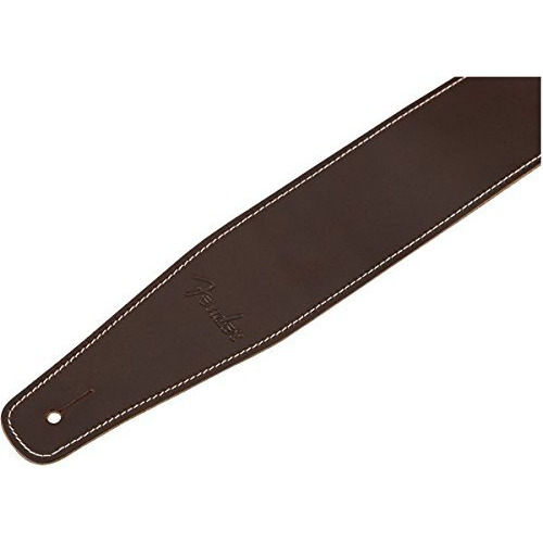 Fender Broken-In Leather Guitar Strap, 2.5In, Brown