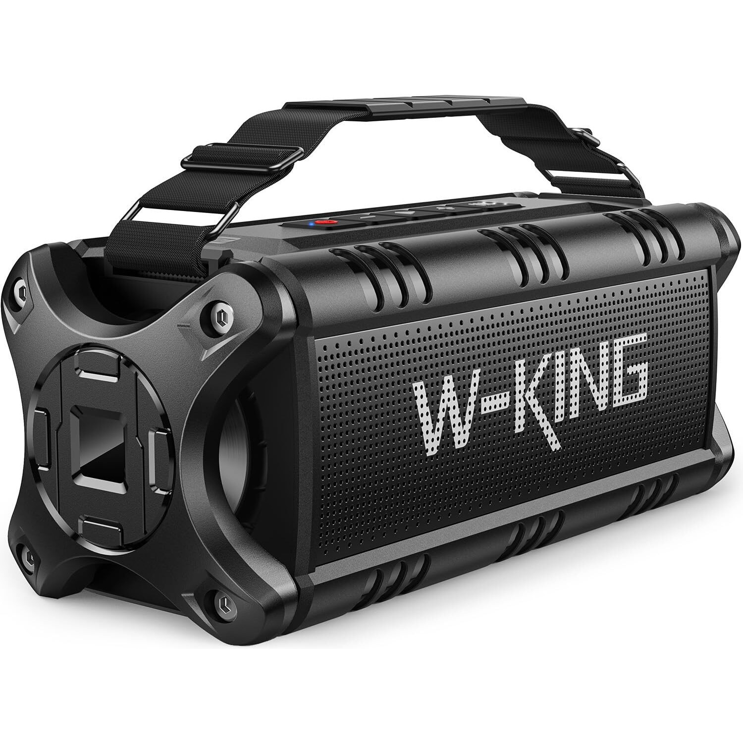 W-King Bluetooth Speaker, 90W Peak 50W Rms Ipx6 Waterproof Loud Speakers Bluetooth Wireless, Large Outdoor Portable Bluetooth Speakers Subwoofer Deep Bass/Bluetooth 5.0/Power Bank/40H Play/Tf/Aux/Nfc
