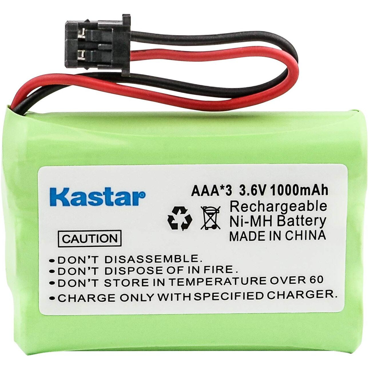 Kastar 5-Pack Aaax3 3.6V Msm 1000Mah Ni-Mh Rechargeable Battery For Uniden Cordless Phone Bt-446 Bt446 Bp-446 Bp446 Bt-1005 Bt1005 Tru8885 Tru8885-2 Tru88852 Tru8888 Tru9460 Tru9465 Tru9480 Tcx-800