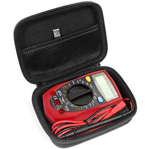 Casesack Case For Digital Multimeter Like Etekcity Msr-R500, Astrolai, Craftsman Multimeter, 34-82141, Crenova Ms8233D, Cell Sensor Emf Detection Meter, The Ghost Meter Emf Sensor