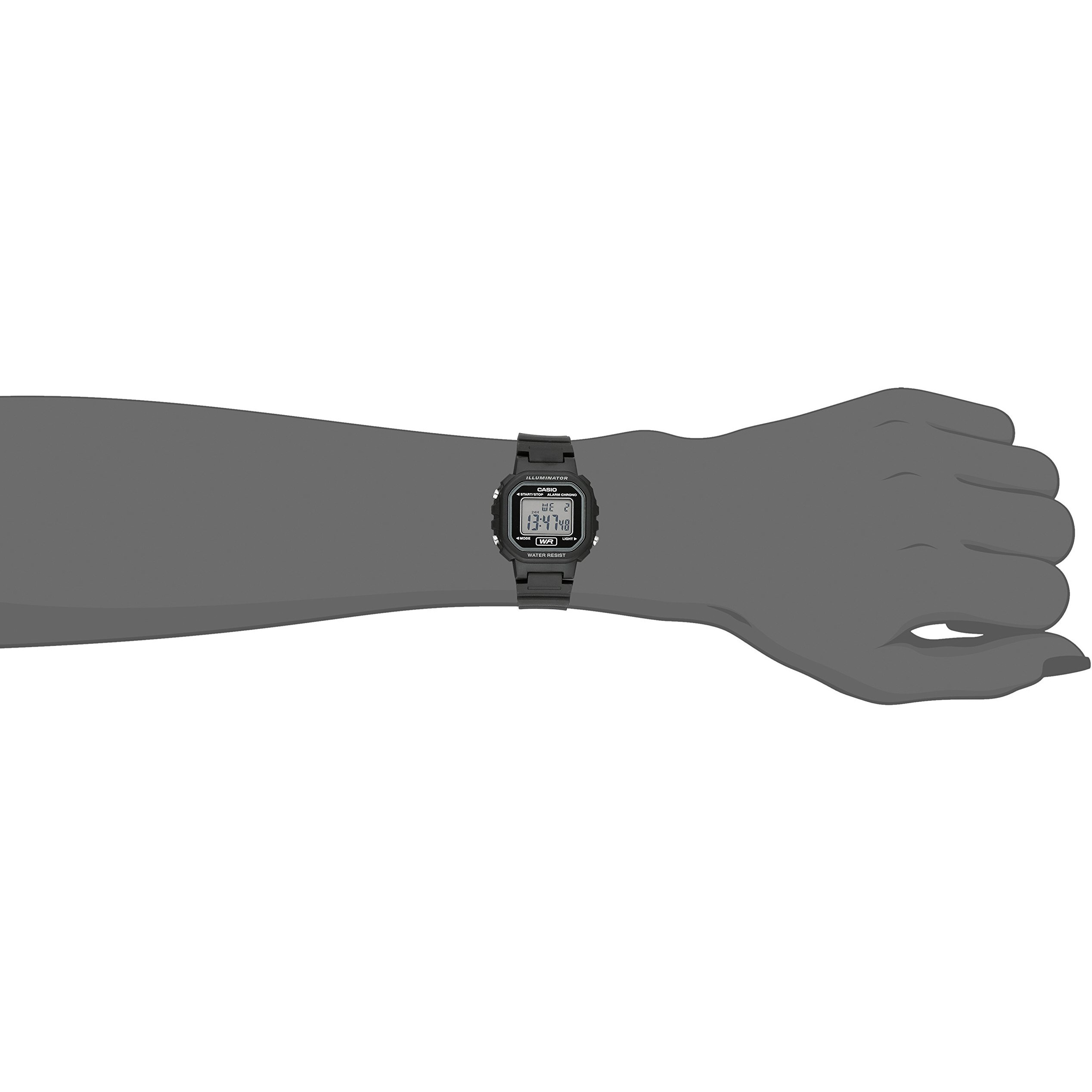 Casio La20Wh Series | Women's Digital Watch | Water Resistant | 100 Sec Chronograph | Alarm | Led Illuminator | 5-Year Battery