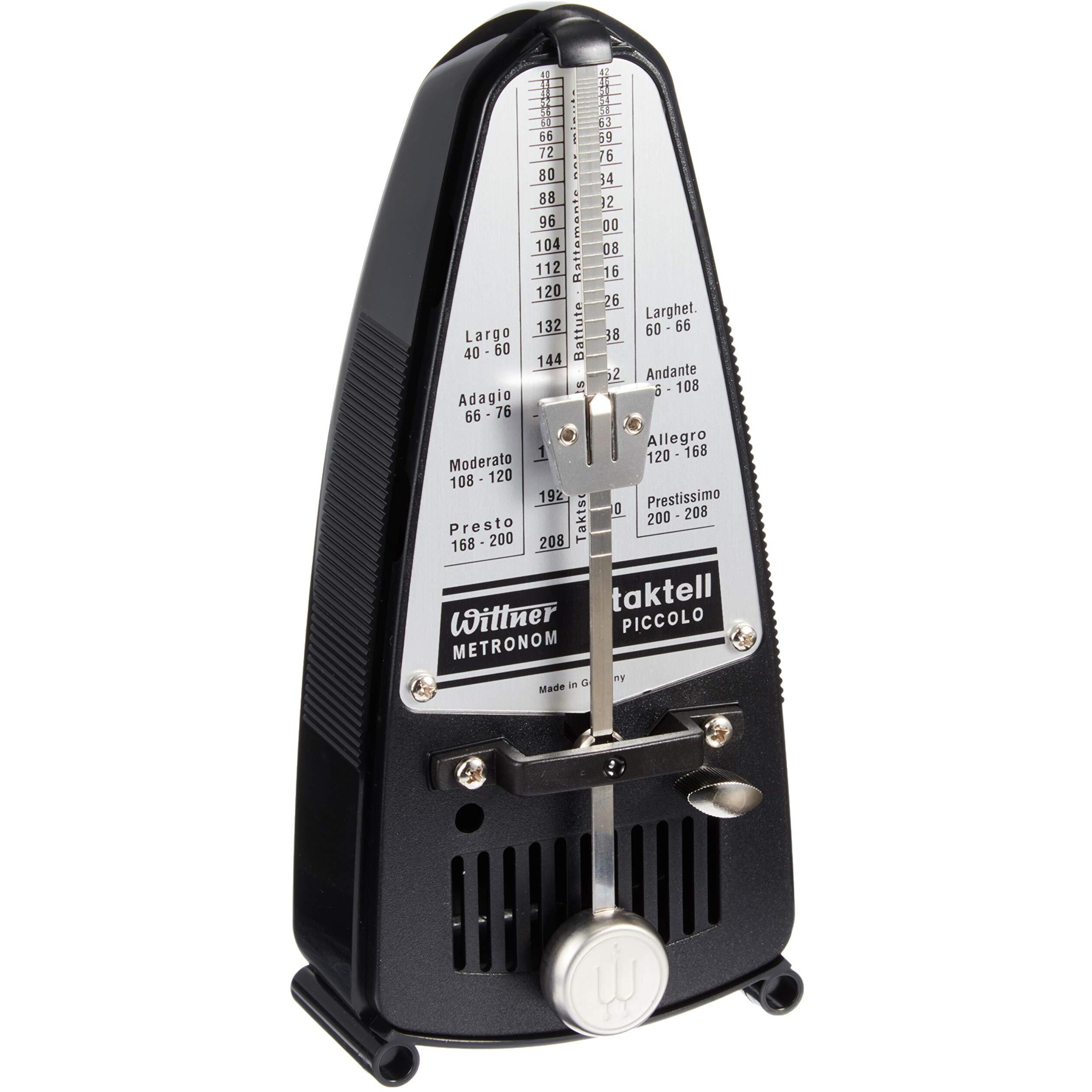 Wittner 836 Taktell Piccolo Metronome, Black