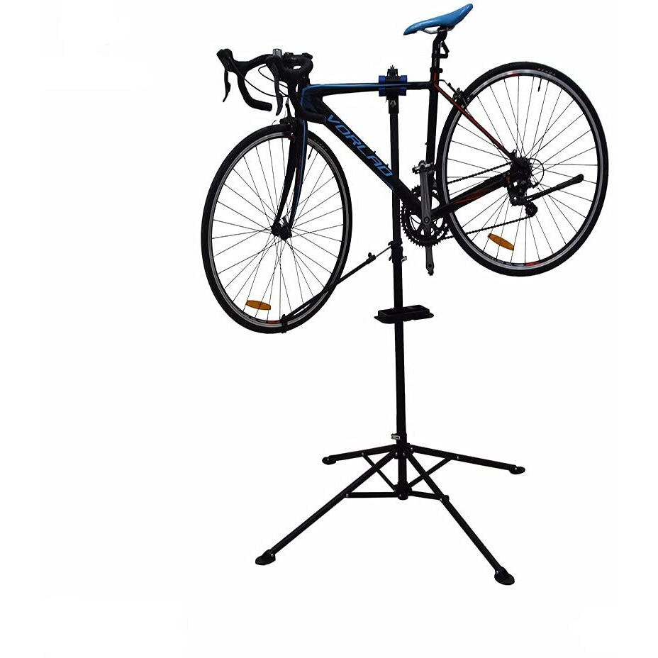 Maxxhaul 80725 Bike Repair Stand/ Display With Adjustable Height & 360 Deg. Rotating Head Clamp,Black