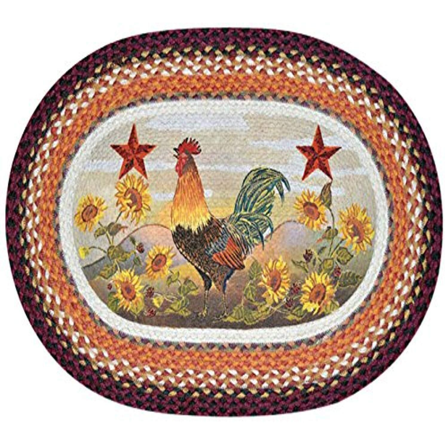 Earth Rugs Rug, 20 By 30"", Orange/Brown/Natural