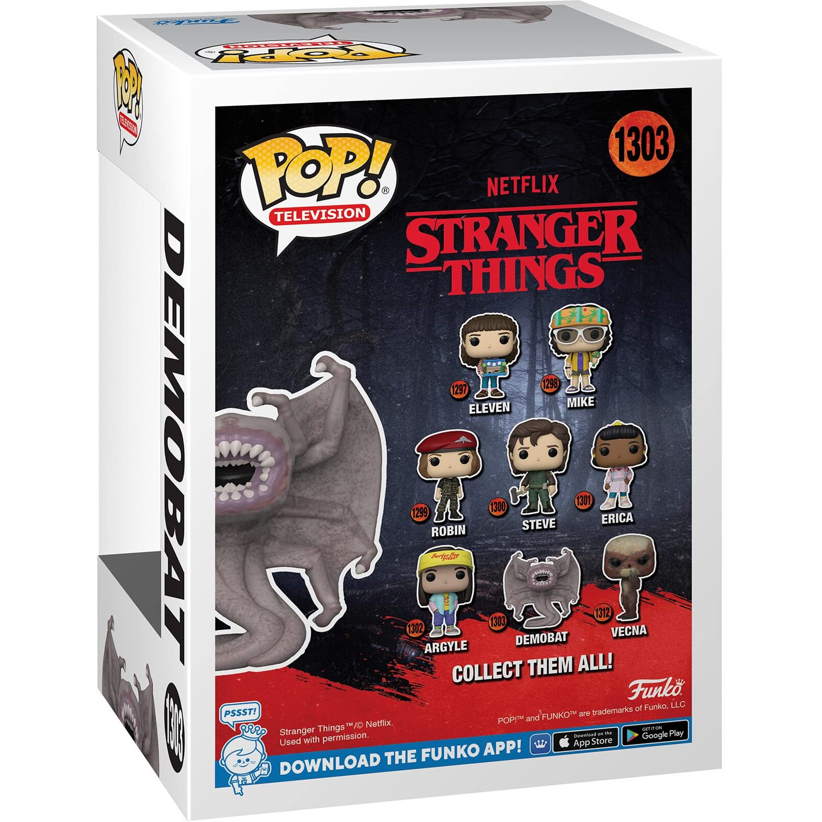 Funko Pop Tv Stranger Things - Demo-Bat