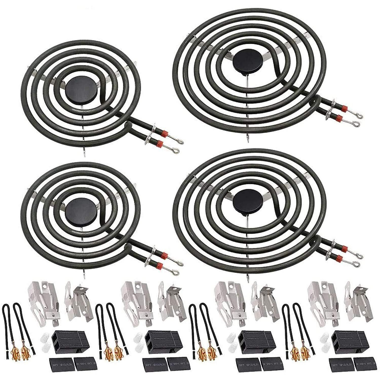Edgewater Parts 4392061, Ap3109599, Ps373085 Complete Range Heating Element Kit Compatible With Whirlpool, Kitchenaid, Kenmore, Magic Chef, Roper, Frigidaire, Tappen, Oven/Ranges