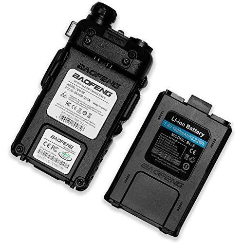 Baofeng Uv-5R Vhf/Uhf Dual Band Radio 144-148Mhz 420-450Mhz Transceiver