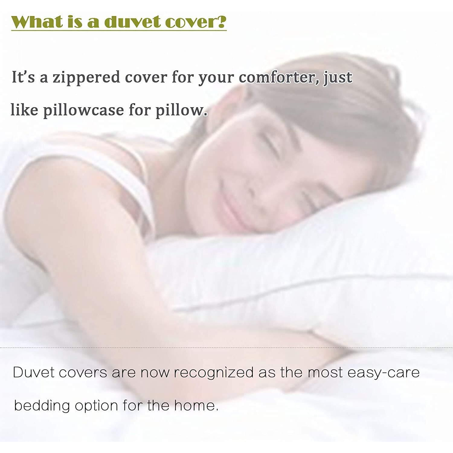 Fadfay French Country Duvet Cover Set King/California King 100% Cotton Floral Bedding Farmhouse Hydrangea Flower And Rose Floral Shabby Comforter Covers With Hidden Zipper - No Filling