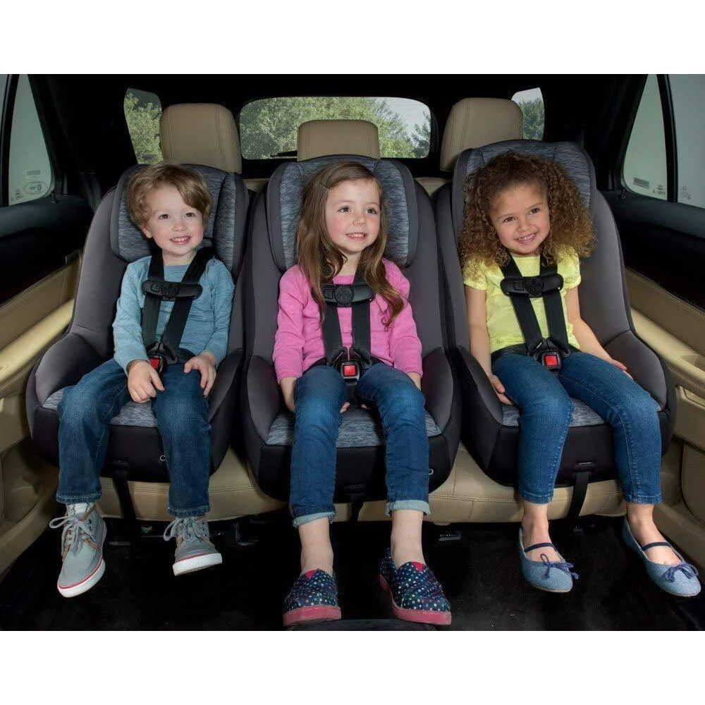 Cosco Mighty Fit 65 Dx Convertible Car Seat, Heather Onyx