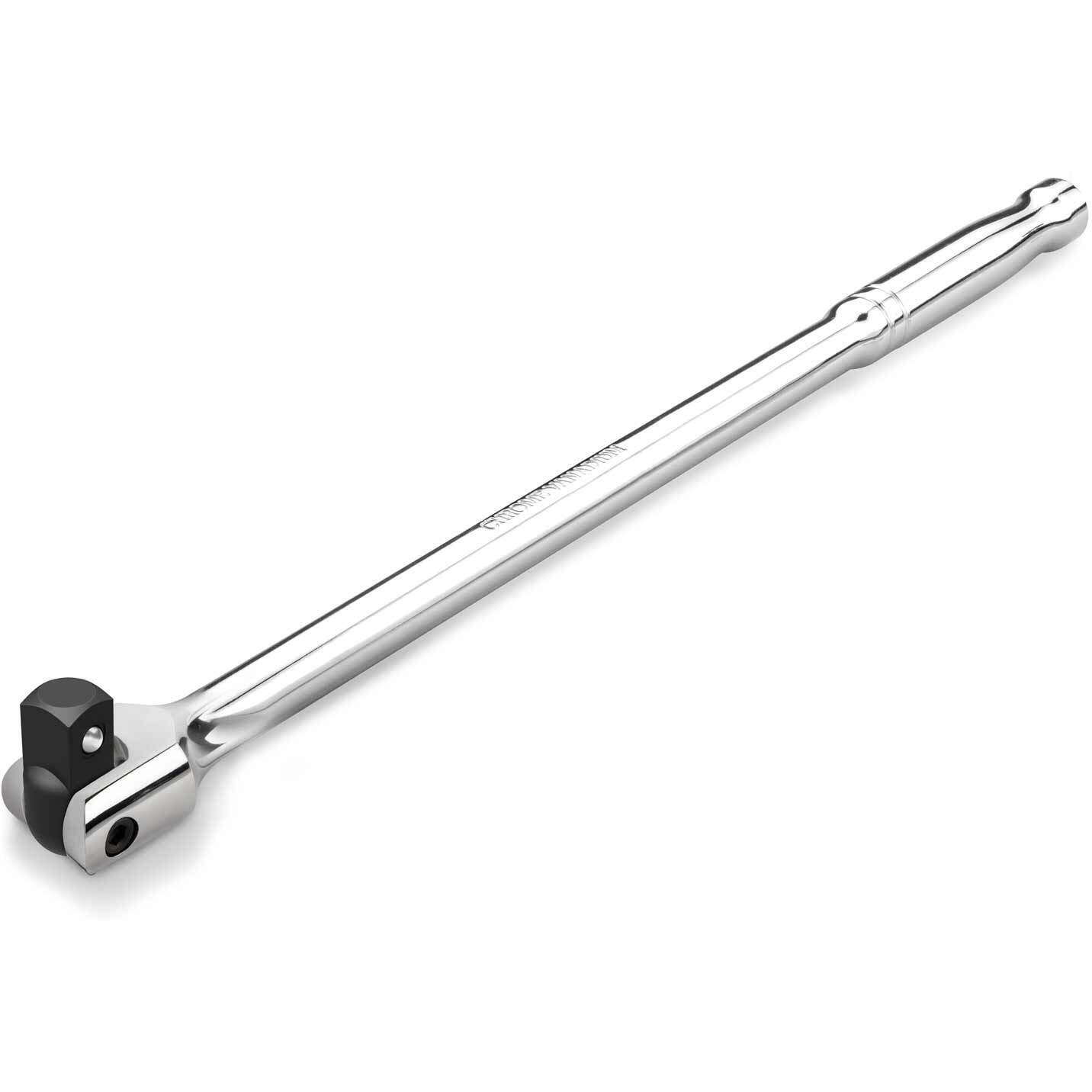 Neiko 00339A 3/8-Inch-Drive Premium Breaker Bar, 12 Inches Long, Nut Breaker Bar, 180-Degree Flex Cr-Mo Head With Cr-V Steel Construction