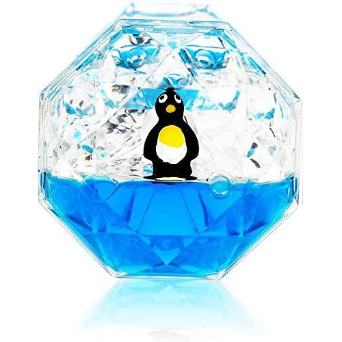Livond Calming Sensory Toys, Fidget Sensory Toys For Autistic Children, Desk Accessories, Holiday Stocking Stuffers (Blue+Penguin Timer)