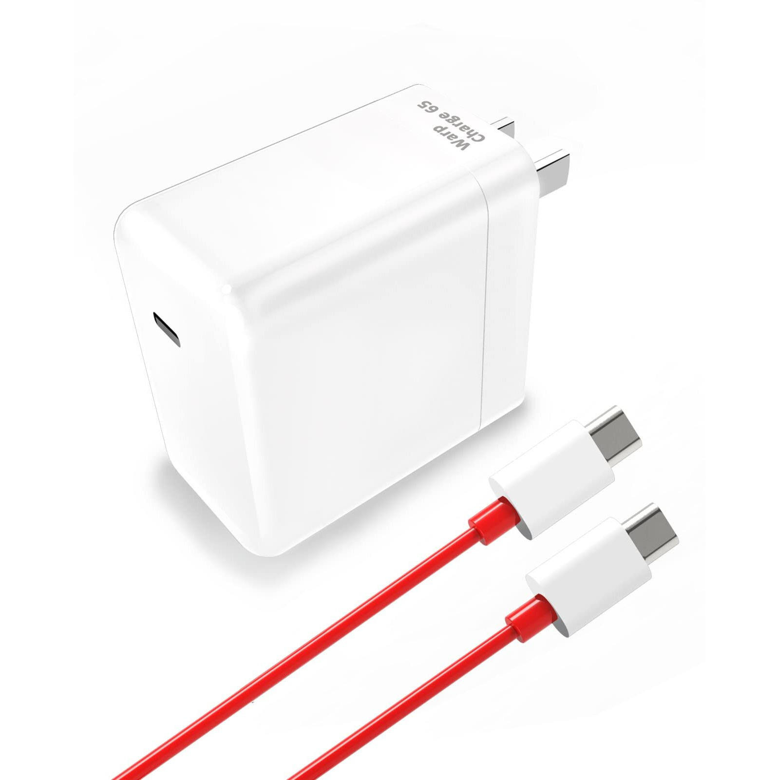 Kowokol Oneplus Warp Charger, 65W Warp Charger Block Replacement For Oneplus Nord 2 5G/9 Pro/9Rt/9/9R/8T+ 5G/8T,10V 6.5 A Warp65 Oneplus Fast Wall Charger Adapter With 3.3 Ft Usb C Warp Charger Cable