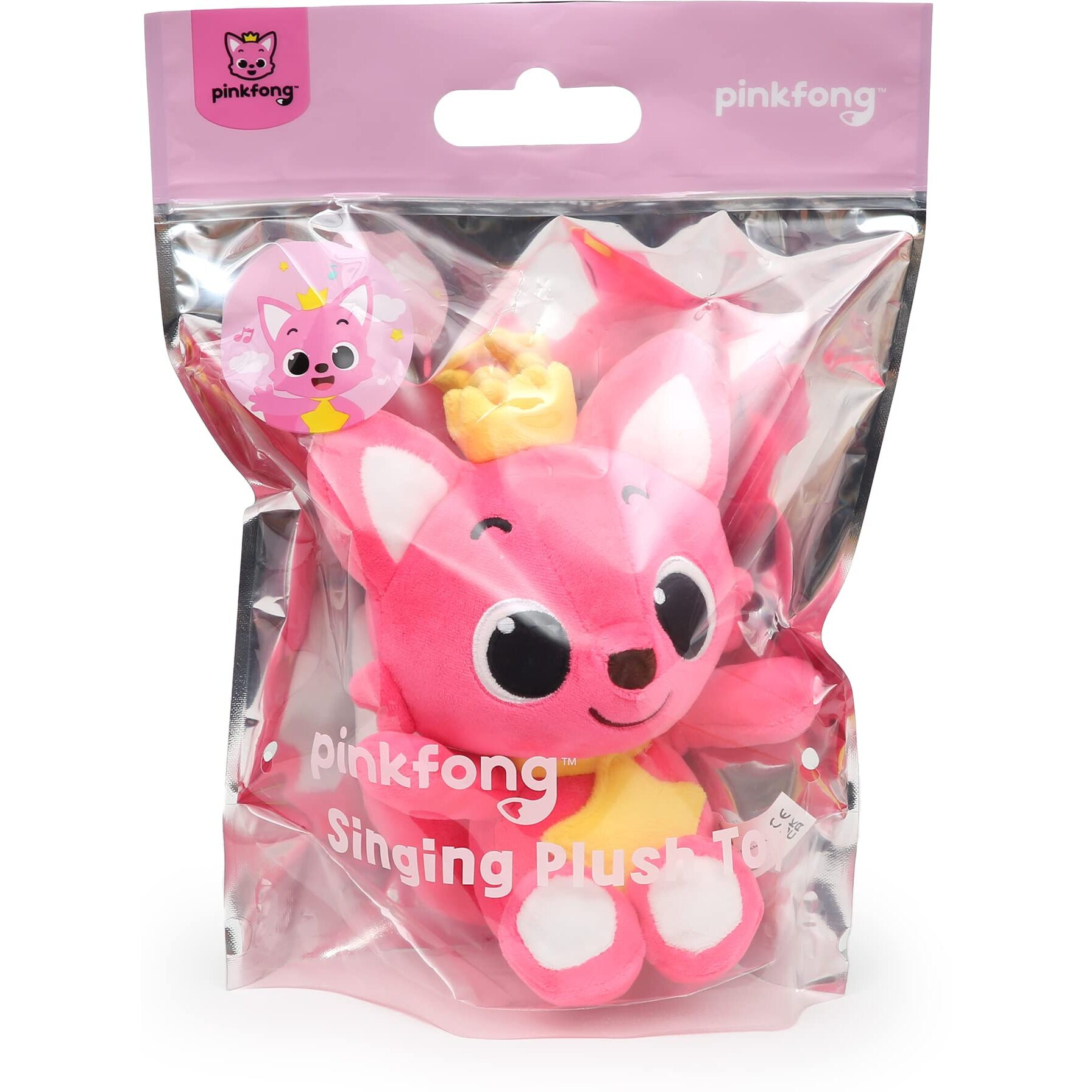 Pinkfong Singing Plush Toy, 11"" Stuffed Animal Toys, Interactive Musical Baby Toys For Toddlers, Gifts For Boys & Girls
