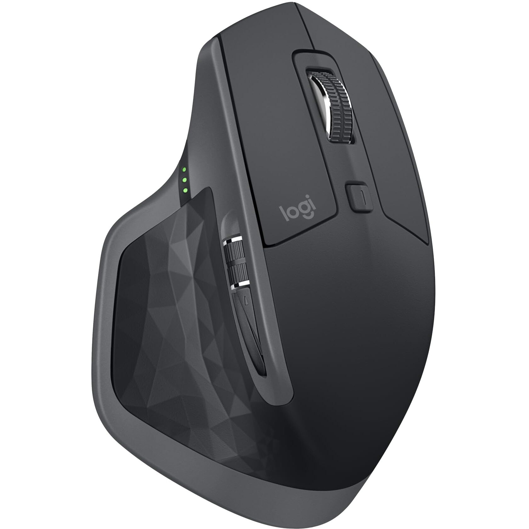Logitech Mx Master 2S Wireless Mouse - Hyper-Fast Scrolling, Ergonomic, Rechargeable, Control 3 Computers, Graphite