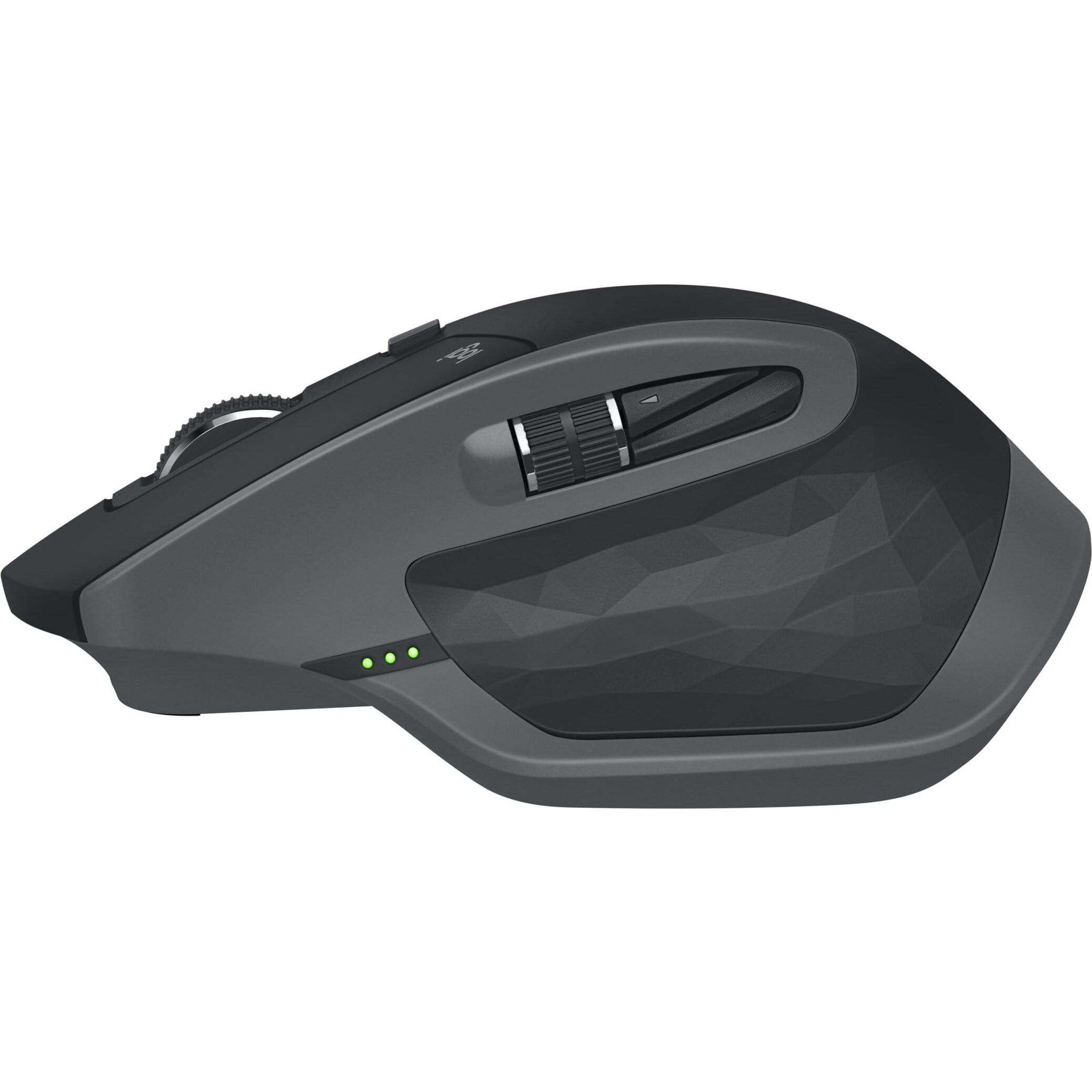 Logitech Mx Master 2S Wireless Mouse - Hyper-Fast Scrolling, Ergonomic, Rechargeable, Control 3 Computers, Graphite