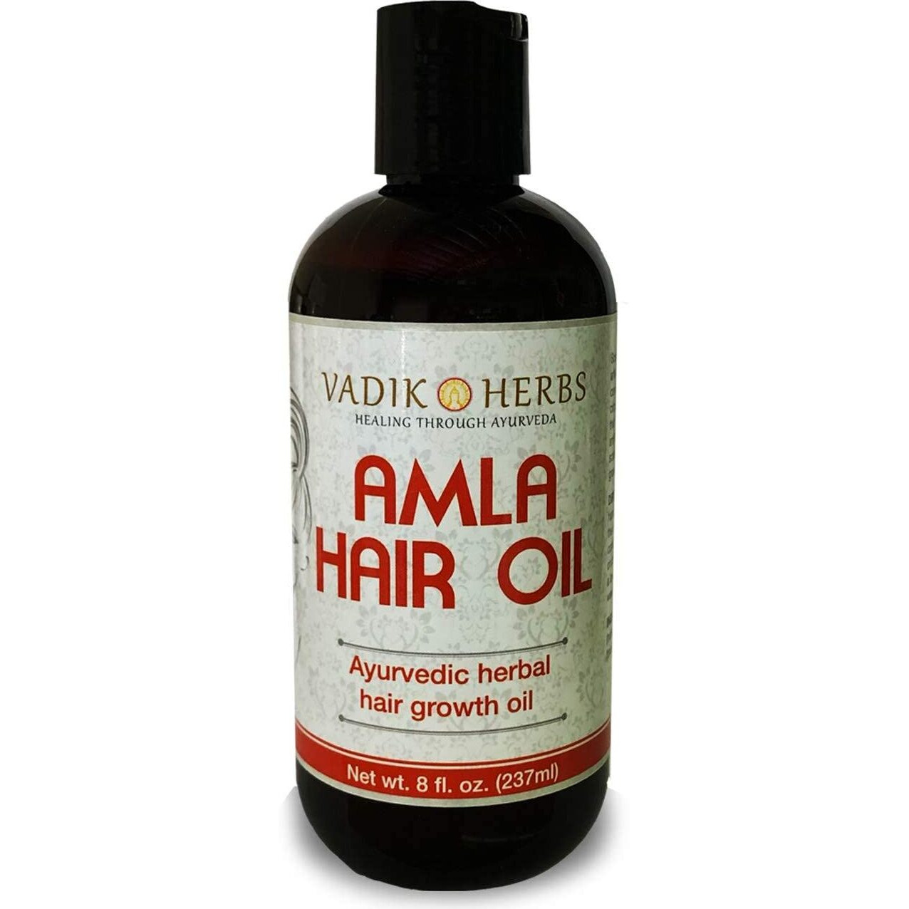 Vadik Herbs Amla Hair Oil (8 Oz) Rosemary Oil | Herbal Scalp Treatment | Great For Hair Loss, Balding, Thinning Of Hair, For Beard Growth, Made With Amla (Amalaki) - Indian Gooseberry