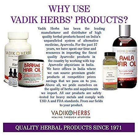 Vadik Herbs Amla Hair Oil (8 Oz) Rosemary Oil | Herbal Scalp Treatment | Great For Hair Loss, Balding, Thinning Of Hair, For Beard Growth, Made With Amla (Amalaki) - Indian Gooseberry