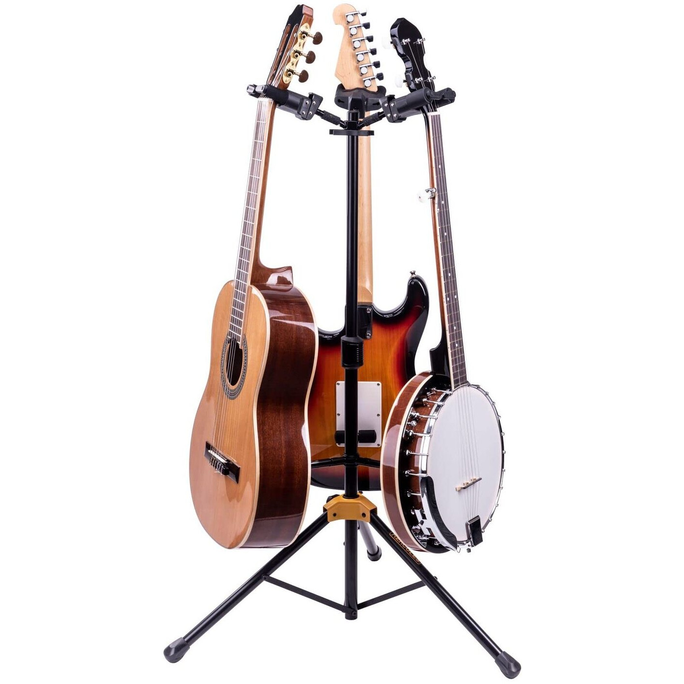Hercules Gs432Bplus Auto Grip Triple Guitar Stand
