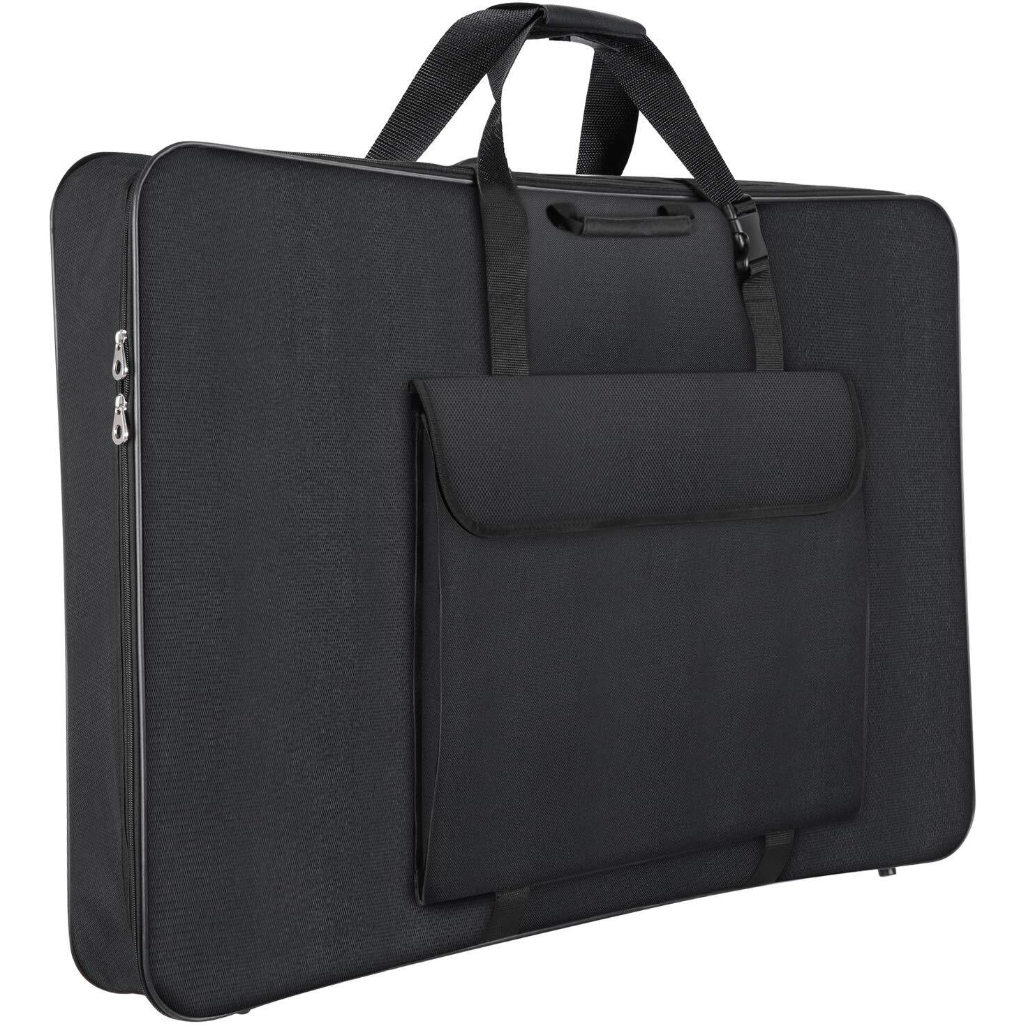 1St Place Products Premium Art Portfolio Case - 24"" X 36"" - Soft Sided - Steel Frame - Waterproof & Tear Resistant - Artwork, Photography, Sketch, Lcd, Monitor, Solar Panel - Shoulder Straps & Handles